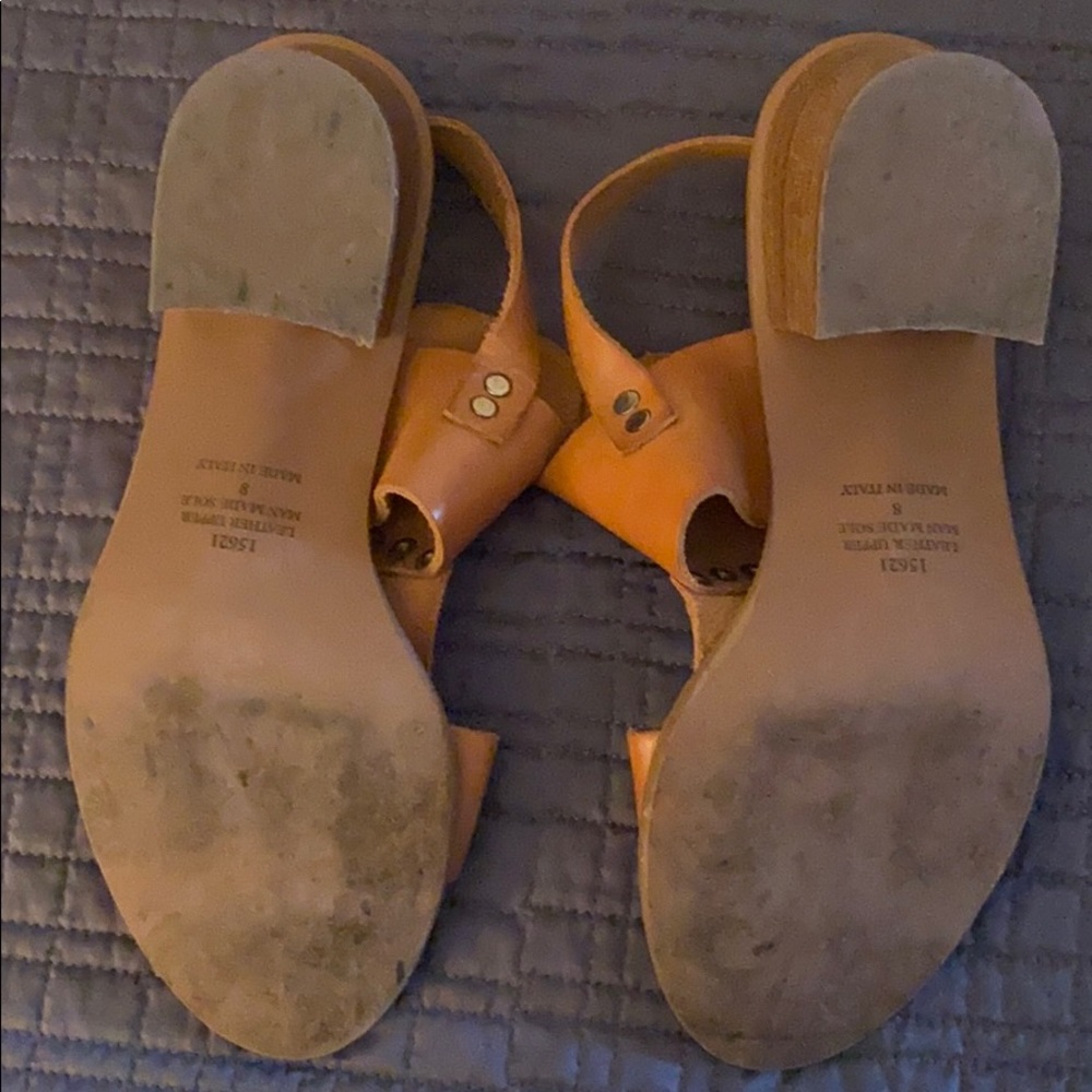 Barbara Barbieri Leather Low Heeled Sandal View 4